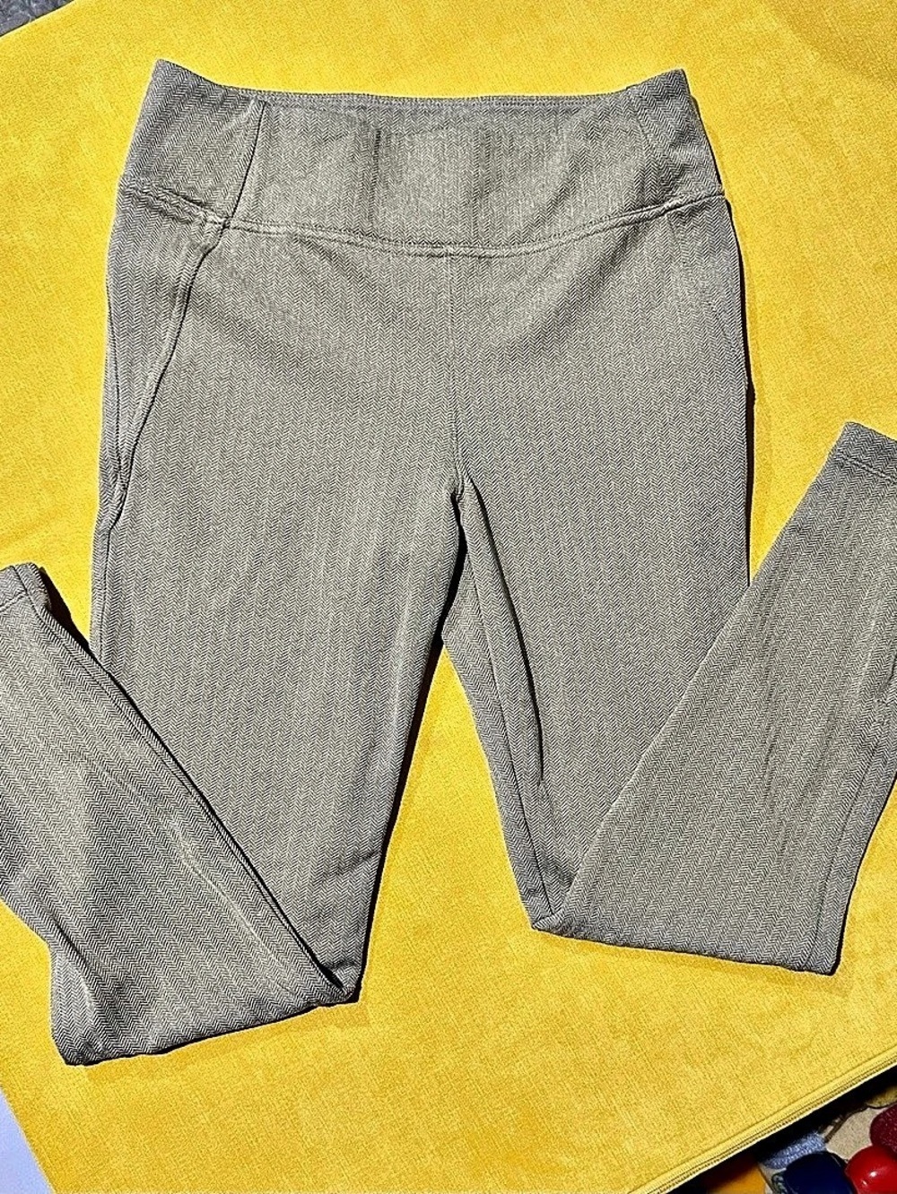 Athleta Delancey Herringbone Tight Gray Houndstooth Medium